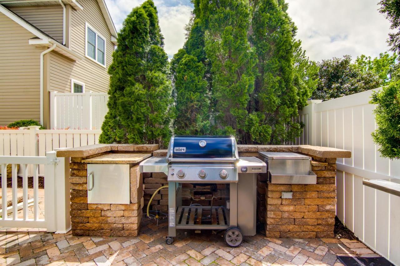 Ocean City Home With Fire Pit And Grill Walk To Beach Exterior photo